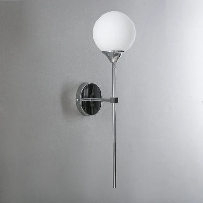 GlimmerLume – Sleek Scandinavian Glass Wall Light