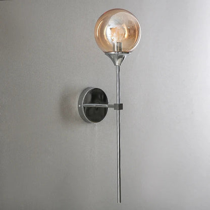 GlimmerLume – Sleek Scandinavian Glass Wall Light