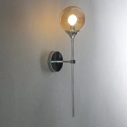 GlimmerLume – Sleek Scandinavian Glass Wall Light