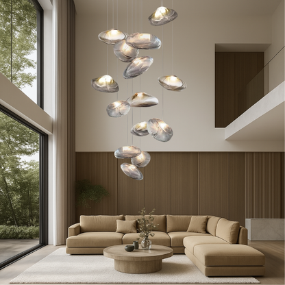 Nordic Glass Villa Chandelier 0