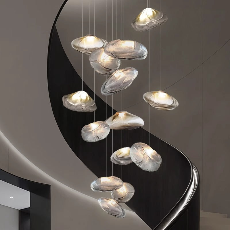 Nordic Glass Villa Chandelier 4