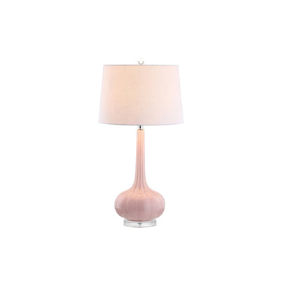 PureGlow – Refined Ceramic Table Lamp with Soft White Shade