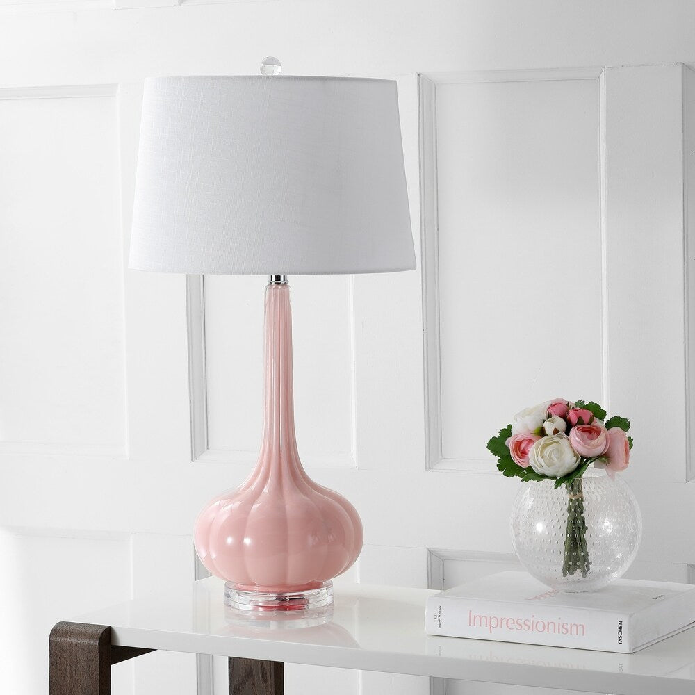 PureGlow – Refined Ceramic Table Lamp with Soft White Shade