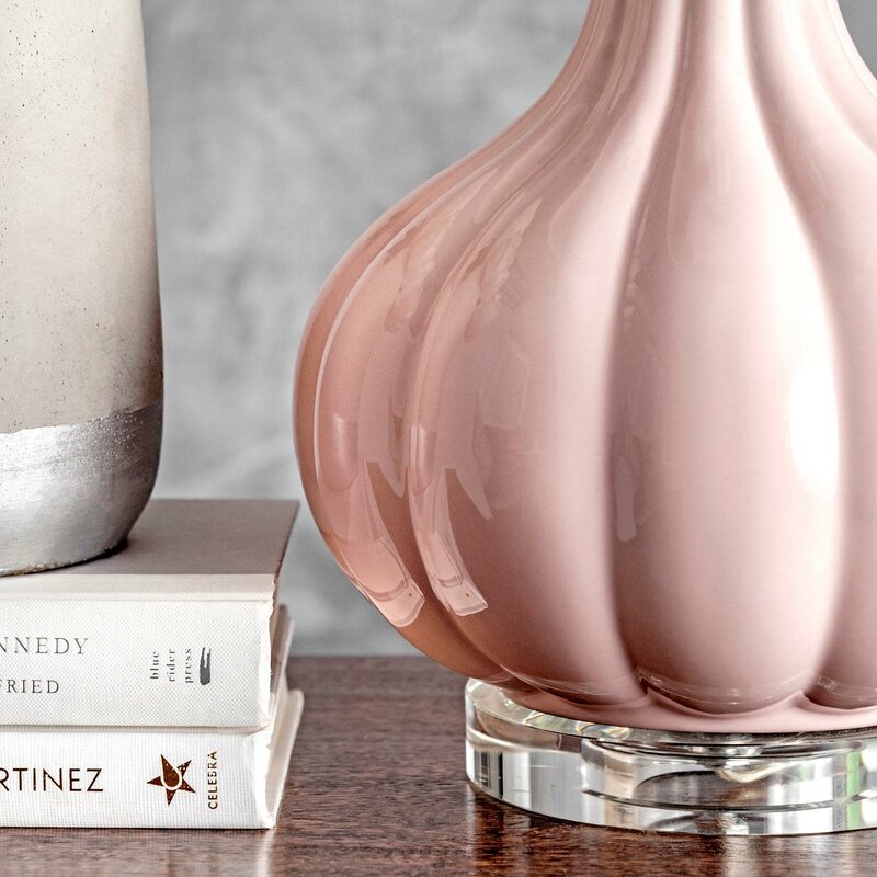 PureGlow – Refined Ceramic Table Lamp with Soft White Shade