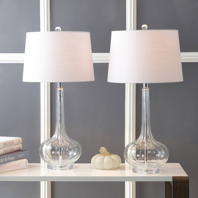 PureGlow – Refined Ceramic Table Lamp with Soft White Shade