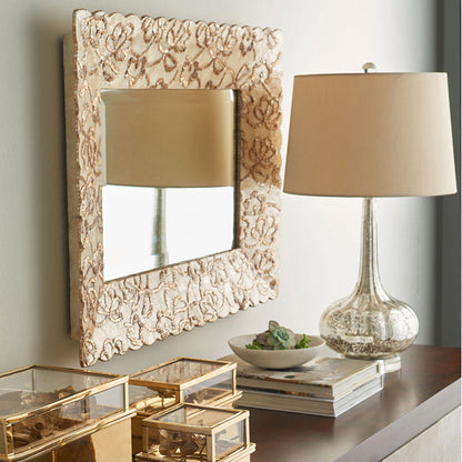 PureGlow – Refined Ceramic Table Lamp with Soft White Shade