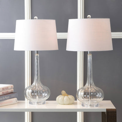 PureGlow – Refined Ceramic Table Lamp with Soft White Shade