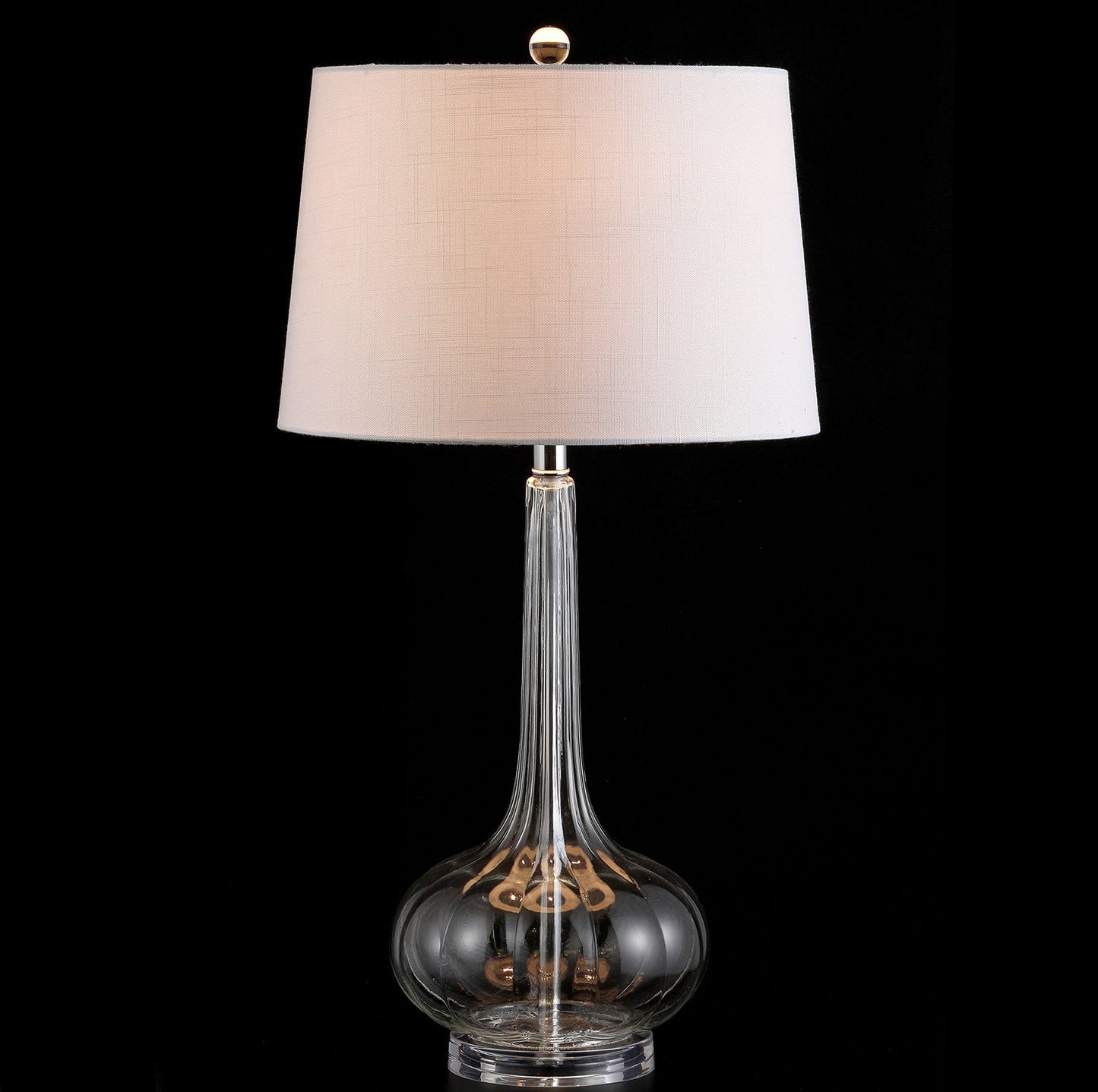 PureGlow – Refined Ceramic Table Lamp with Soft White Shade