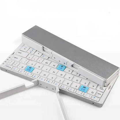 NovaFold | Sleek Portable Bluetooth Keyboard with Magnetic Stand 1