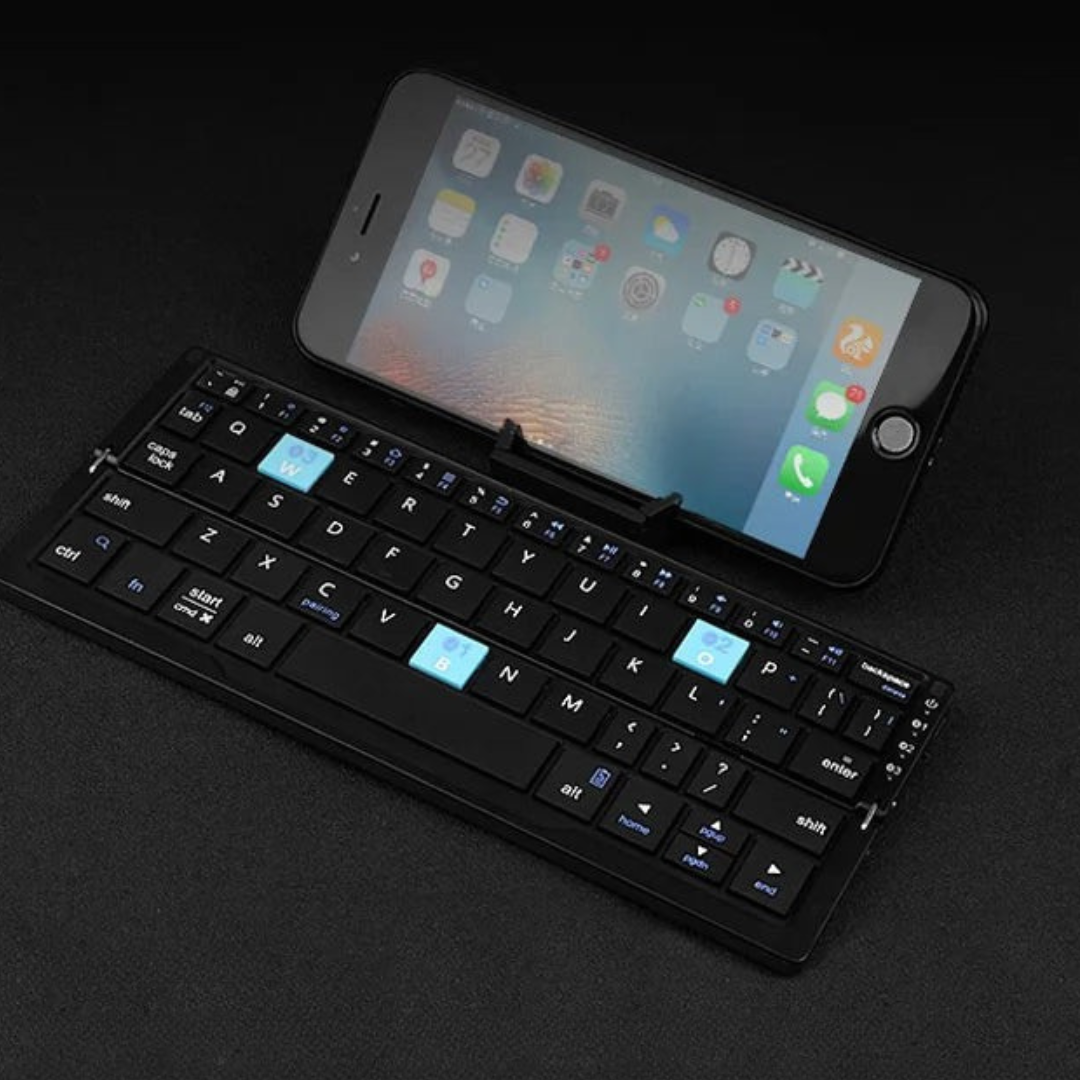 NovaFold | Sleek Portable Bluetooth Keyboard with Magnetic Stand 4