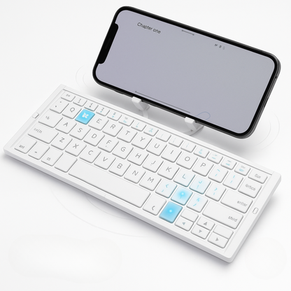 NovaFold | Sleek Portable Bluetooth Keyboard with Magnetic Stand 7