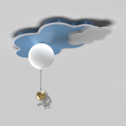 NuagesAura - Ceiling Light with Dreamy Cloud Details and Subtle Illumination