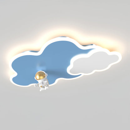 NuagesAura - Ceiling Light with Dreamy Cloud Details and Subtle Illumination