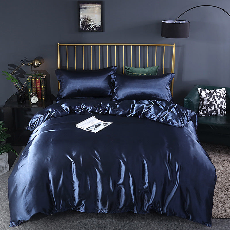 SilkenDream - Luxury 4-Piece Satin Bedding Set