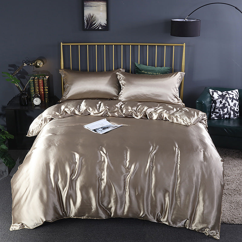 SilkenDream - Luxury 4-Piece Satin Bedding Set