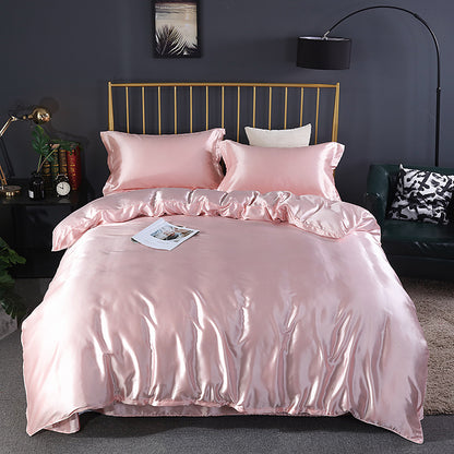 SilkenDream - Luxury 4-Piece Satin Bedding Set