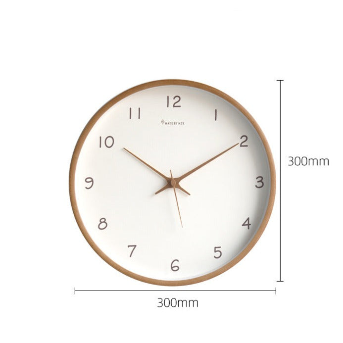 TimberClock - Solid Wood Analog Clock