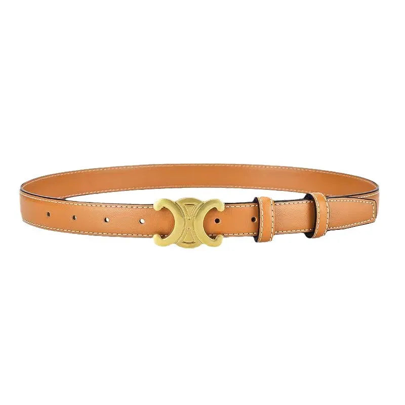Aurelia | Elegant Designer Belt with Gold Accent