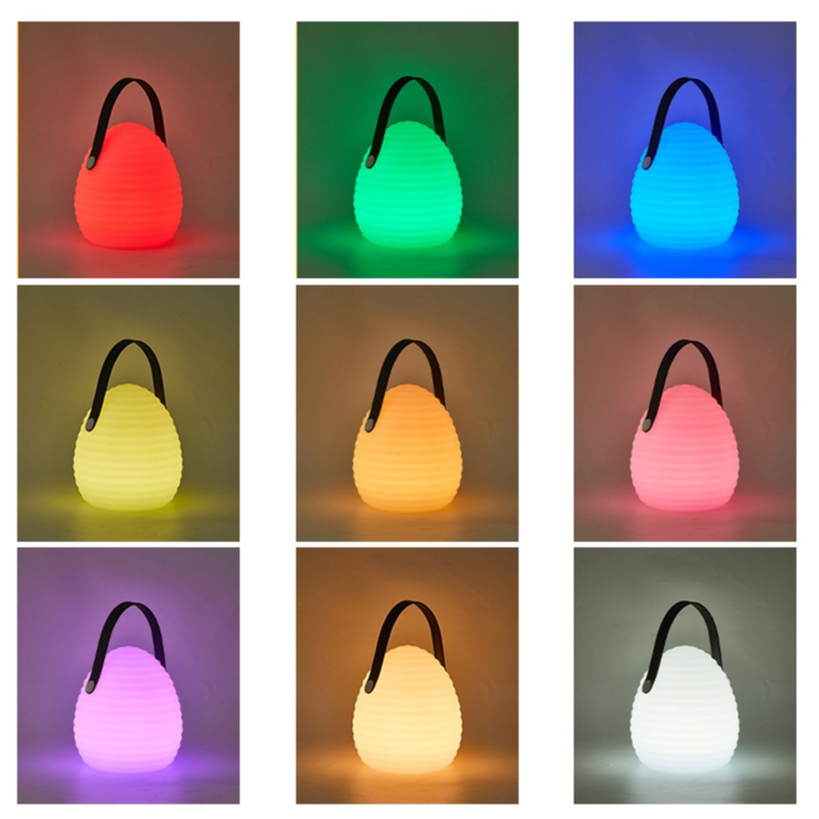 Elegant Modern Outdoor Lantern Lights with LED, Remote Control & 16 Color Options-6