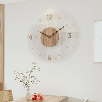 TimelessWood - Nordic Style Solid Wall Clock
