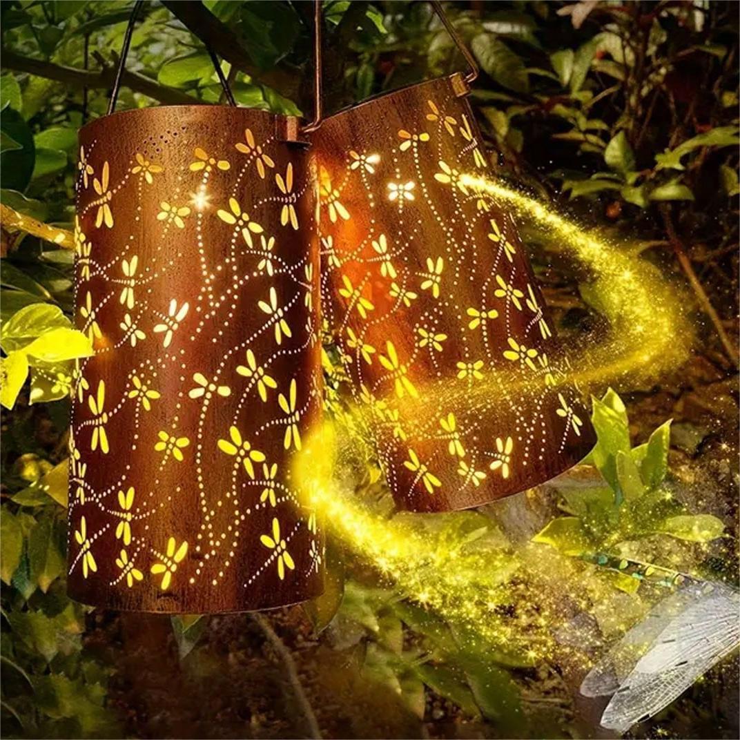 Zenfly - Dragonfly Solar Lantern for Garden - Outdoor Solar Lamp with Enchanting Light-6