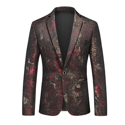 Men's Tailored Elegant Blazer Jacket