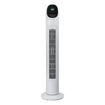 80° Oscillating Tower Fan – 42-Inch Slim Design with Smart Display & Remote | Powerful & Quiet | For Living Room & Workspace