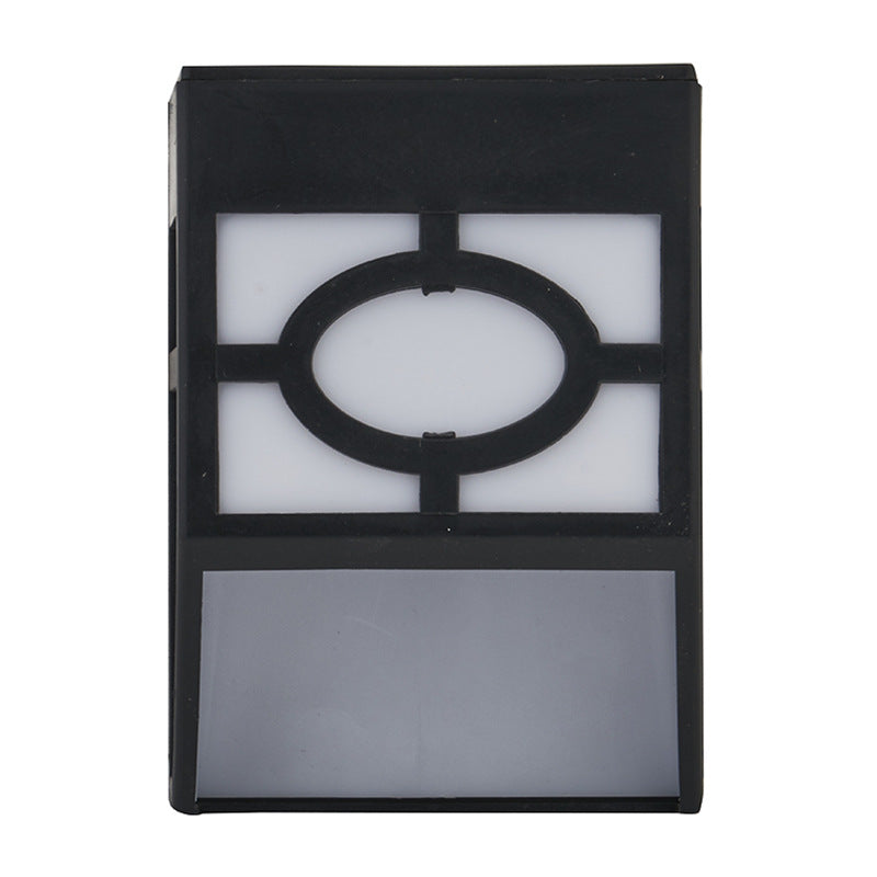 HikariGlow – Japanese-Inspired Solar Wall Light for Outdoor Serenity