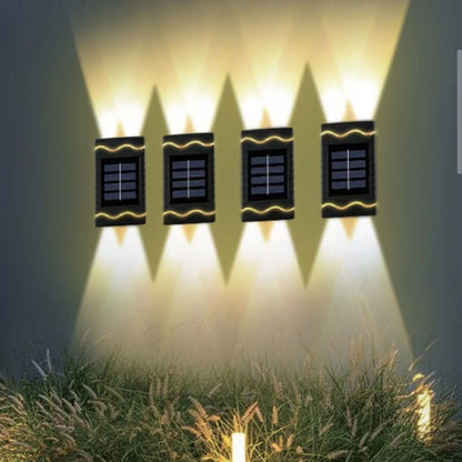 SolarGlow | Wireless LED Wall Lights for Efficient Outdoor Lighting