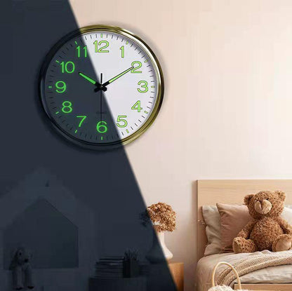 HaloClock – Modern Backlit Silent Wall Clock
