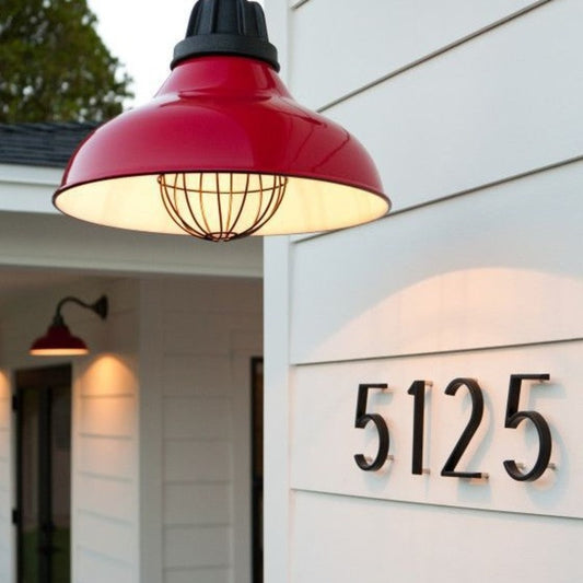 BlackSign - Contemporary Black House Numbers