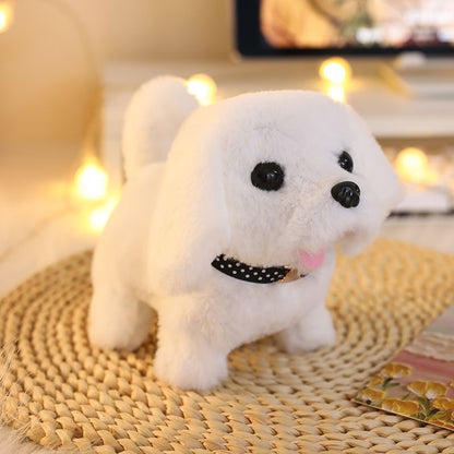 Realistic Interactive Plush Puppy Toy – Eco-Friendly, Engaging Companion for All Ages