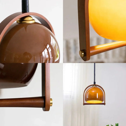 HoutLuxe - Bauhaus Inspireret Pendellampe