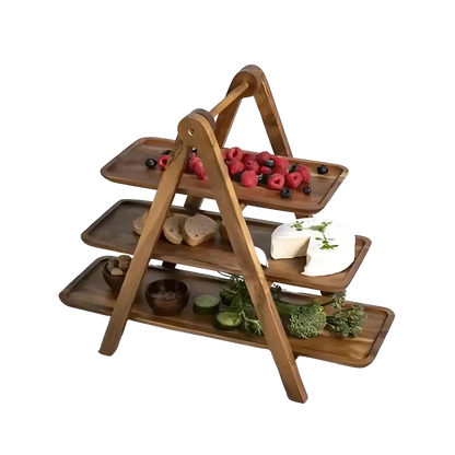 HavenWood - Elegante Vassoio in Legno