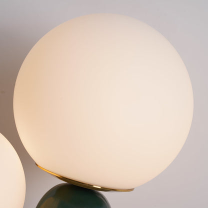 ClearLume – Sleek Glass and Resin Table Lamp