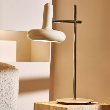 LuxeOptima - Elegant Table Lamp with Classic Design and Soft Glow