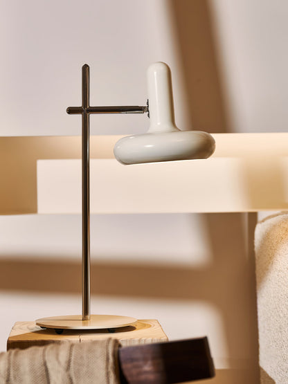 LuxeOptima - Elegant Table Lamp with Classic Design and Soft Glow