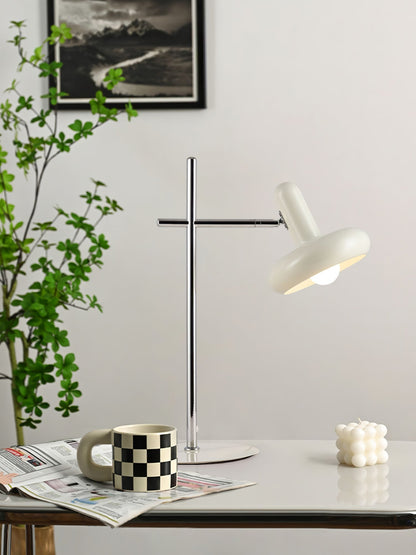 LuxeOptima - Elegant Table Lamp with Classic Design and Soft Glow