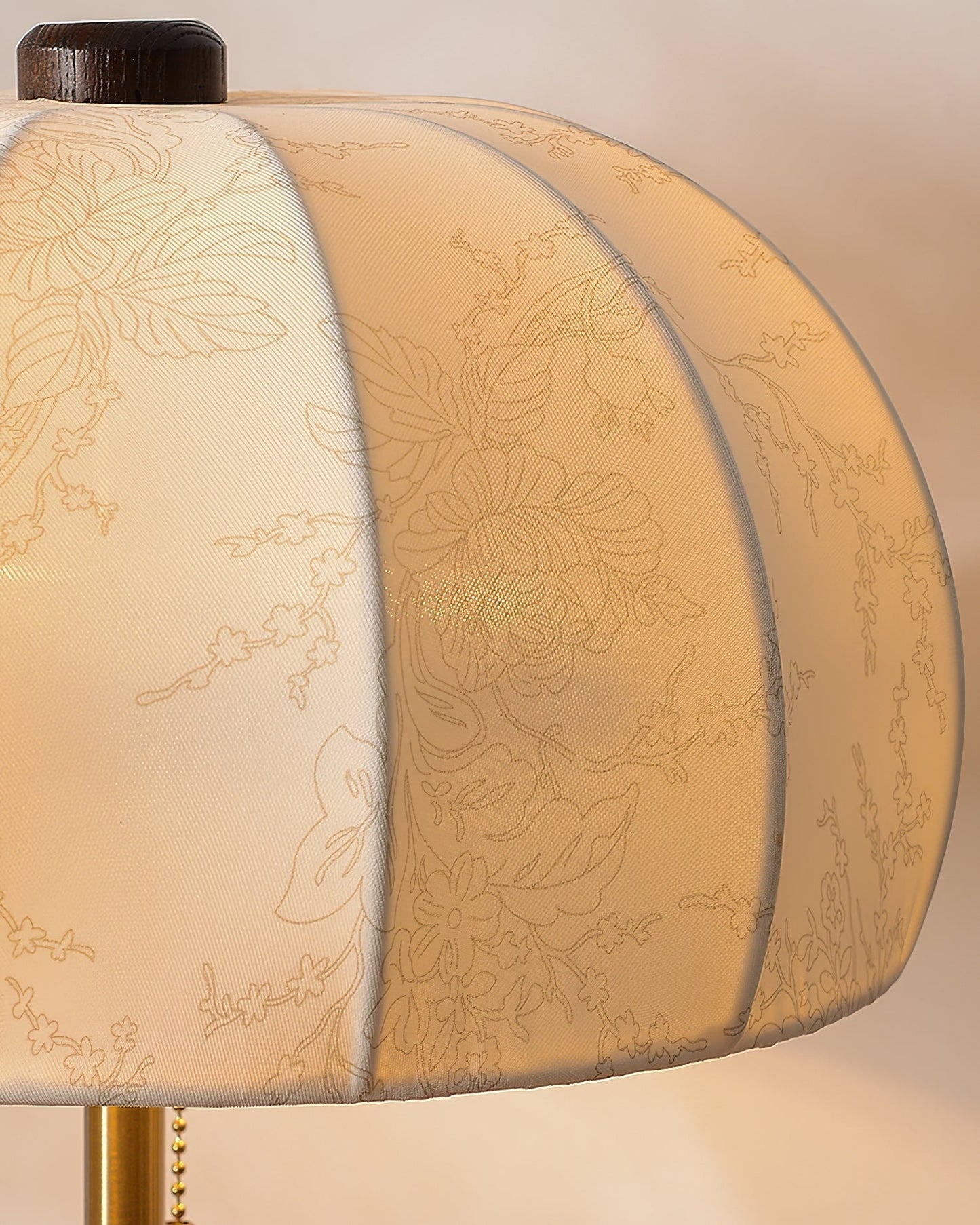 OrchidLite - Lámpara de Mesa Elegante con Pantalla de Tela Moderna