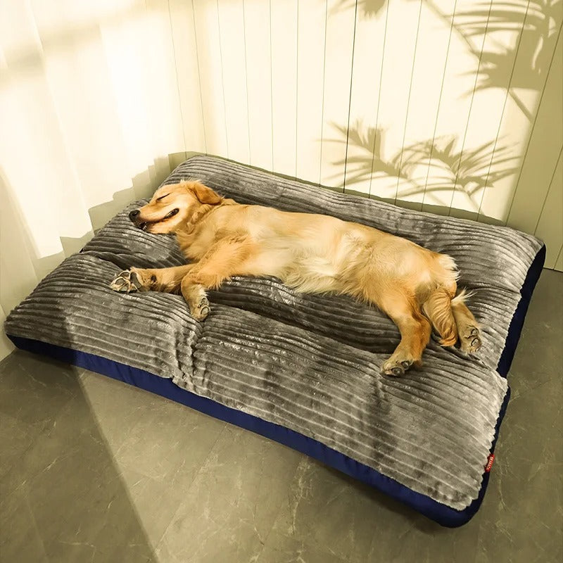 Orthopedic Dog Bed for Large Dogs with Supportive Foam and Soft Fleece Cover - Comfortable and Non-Slip 0