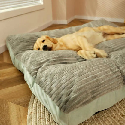 Orthopedic Dog Bed for Large Dogs with Supportive Foam and Soft Fleece Cover - Comfortable and Non-Slip 4