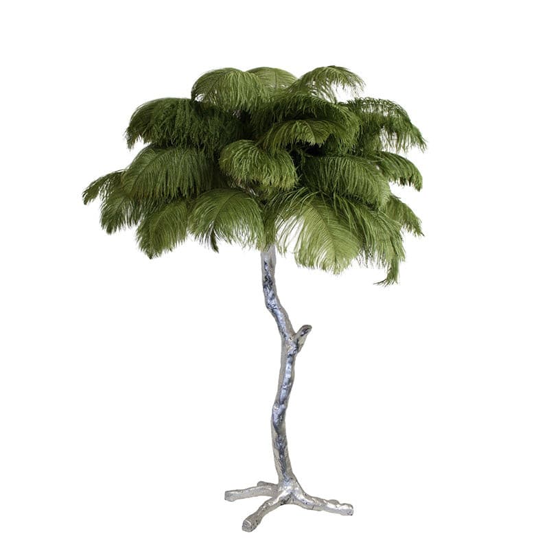 FeatherGlam – Luxuriöse Tischlampe