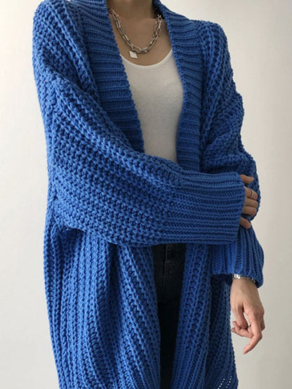 Oversize Split Knit Outerwear 1