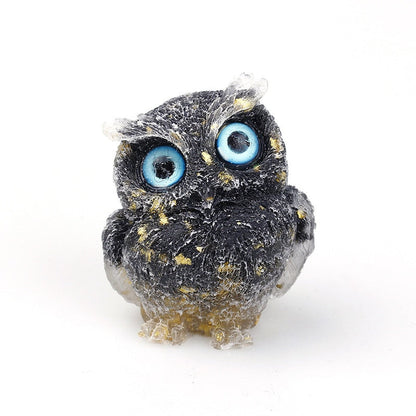 OwlStone | Charming Handcrafted Natural Crystal Owl Figurine for Décor 5