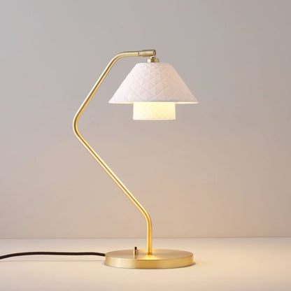 LuxeDual - Double Table Lamp with Refined Design and Soft Light Spread