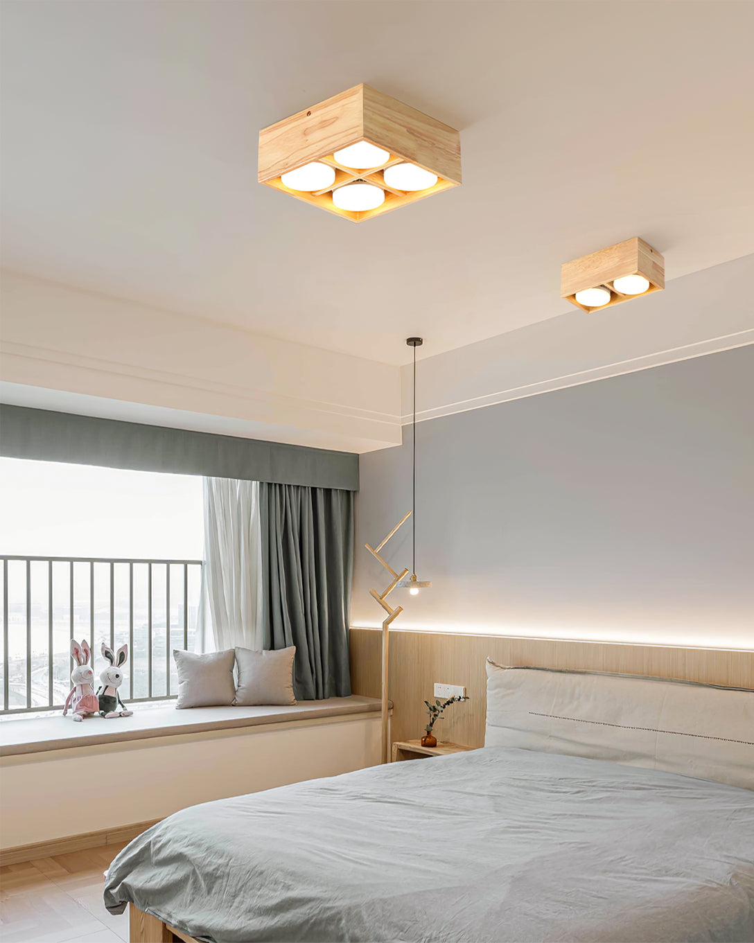 OzawaGlow - Lámpara de Techo Elegante