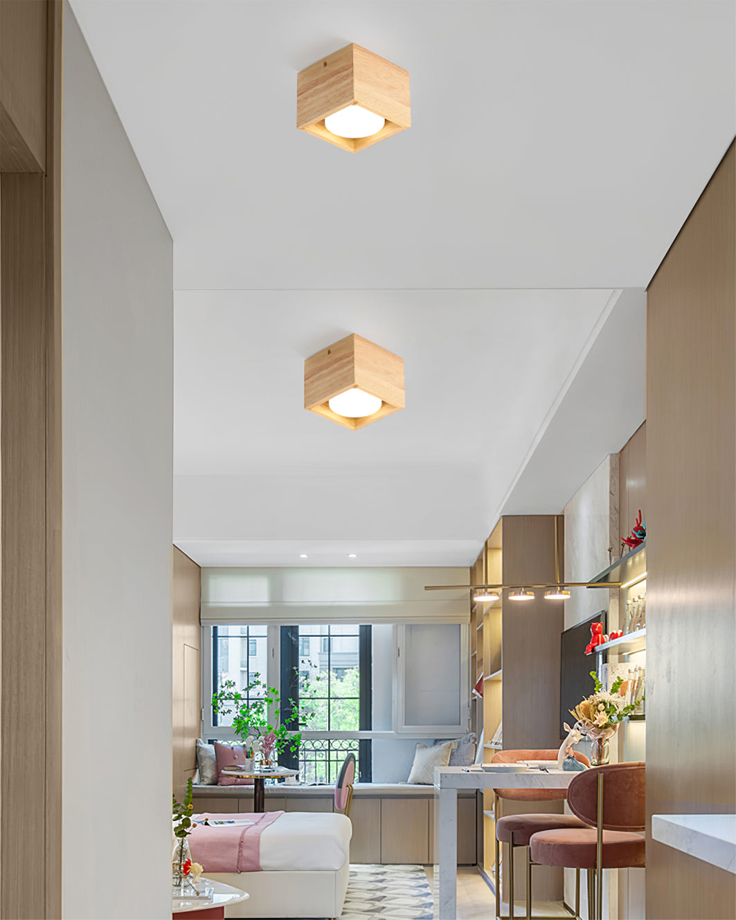 OzawaGlow - Lámpara de Techo Elegante