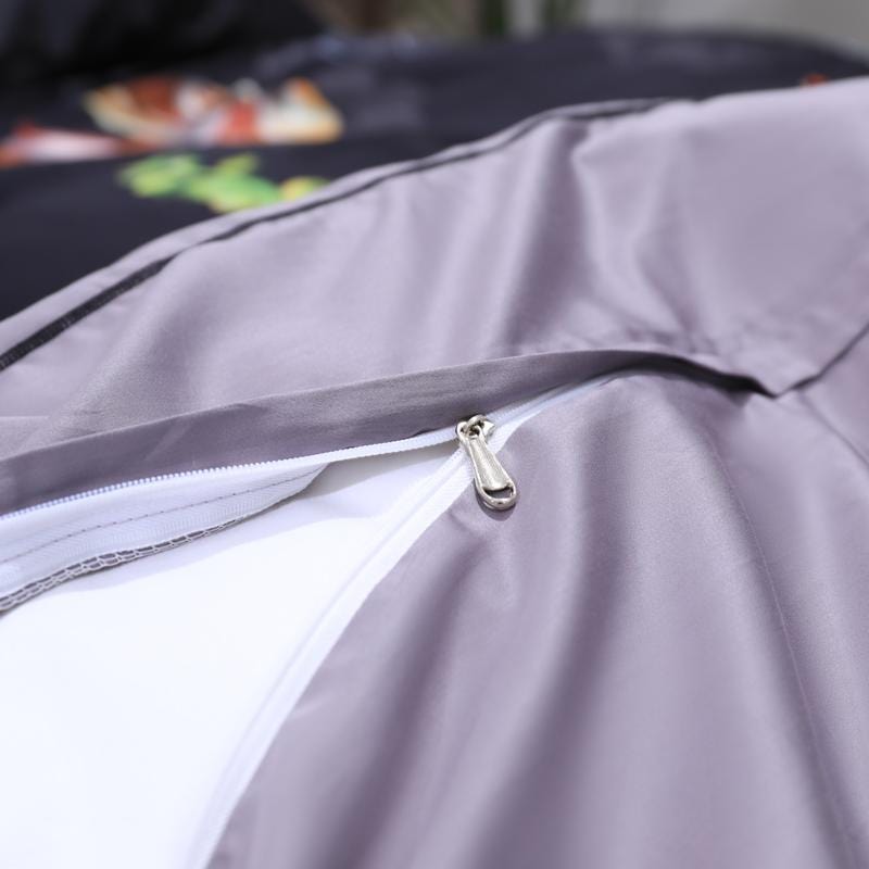 LuxEssence – Ropa de cama de algodón egipcio con diseño clásico de toile