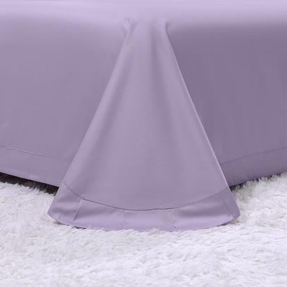 LuxEssence – Ropa de cama de algodón egipcio con diseño clásico de toile