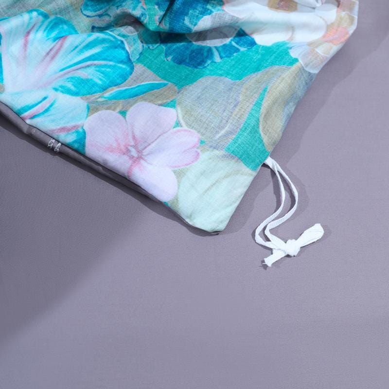 LuxGreen – Juego de Edredón de Algodón Egipcio Premium